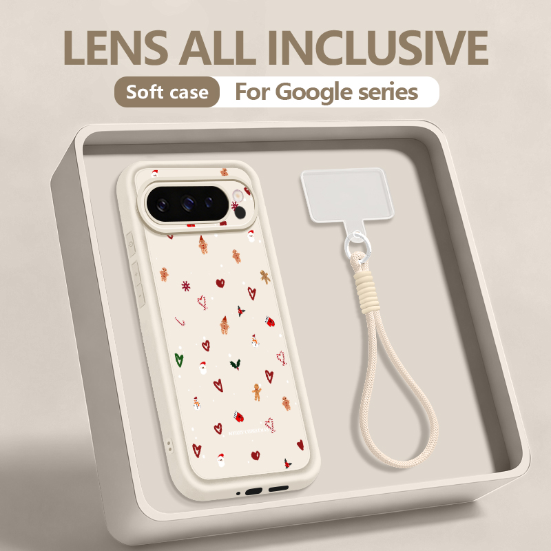 クリスマスハート柄スマホケース Google Pixel 1 - Google Pixel 8A のレビューと価格