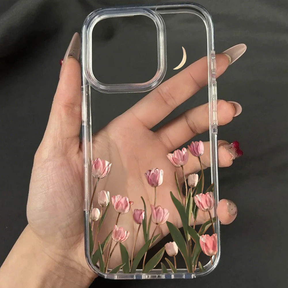 ピンクのユリの花柄 iPhone 16 Pro/15/13/ - Apple Iphone 16 のレビューと価格