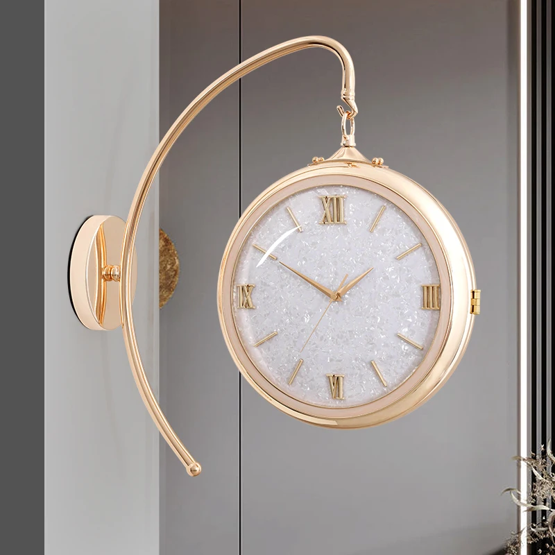 北欧高級壁掛け時計インテリアキッチン寝室美的デザイン壁時計レ - Luxury Lifestyle Design のレビューと価格