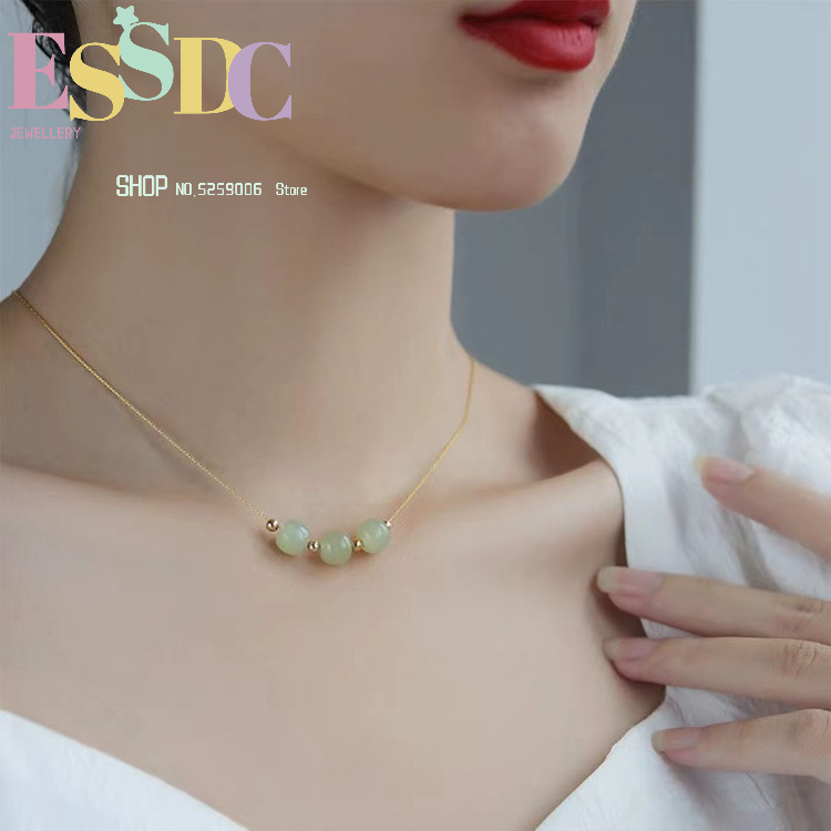三生三世転運ビーズネックレス 天然ホータン翡翠ペンダント シ - Luxury Lifestyle Design のレビューと価格