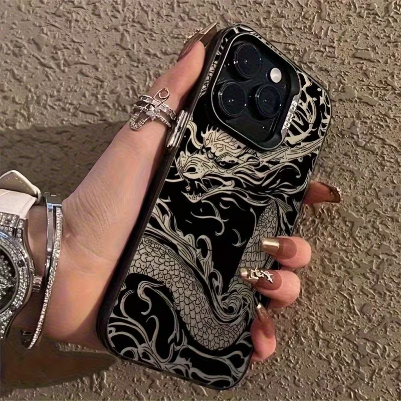 ドラゴントーテム柄スマホケース iPhone 18 17 1 - Apple Iphone 16 のレビューと価格