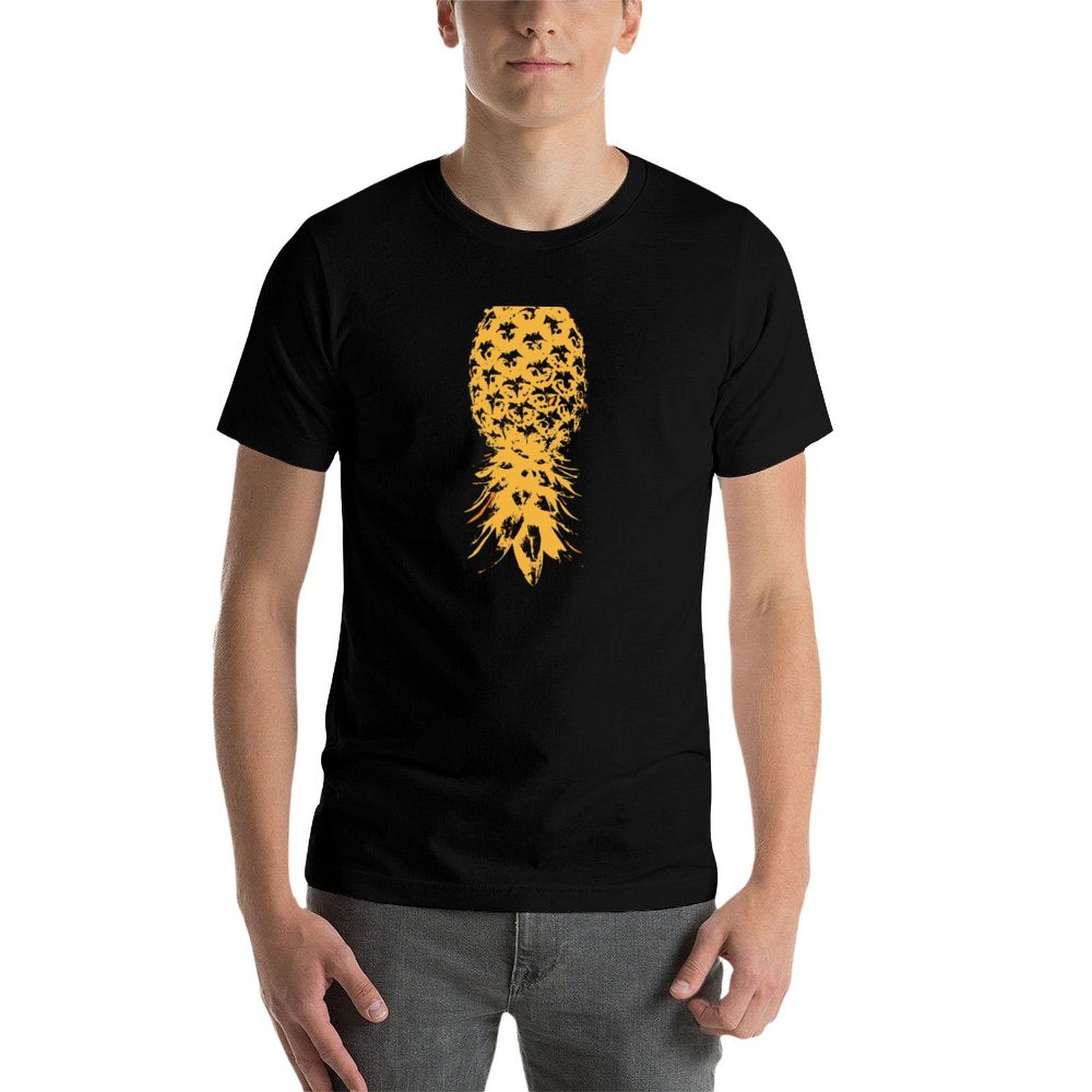 スインガーライフスタイル逆さまパイナップル Tシャツ男性 t - Luxury Lifestyle Design のレビューと価格